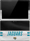 NFL Jacksonville Jaguars White Striped Surface Pro (2017) Skin